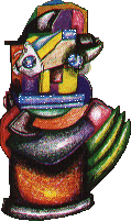 cubist castle art